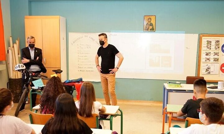  Θεσσαλονίκη: Μαθήματα κυκλοφοριακής αγωγής σε μαθητές