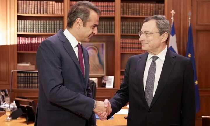 Συνάντηση Μητσοτάκη - Ντράγκι σήμερα στη Ρώμη
