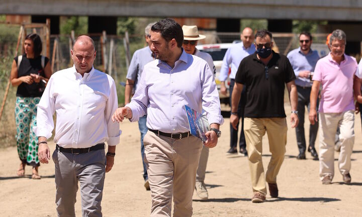 Επιθεώρηση σιδηροδρομικών έργων στη Β. Ελλάδα