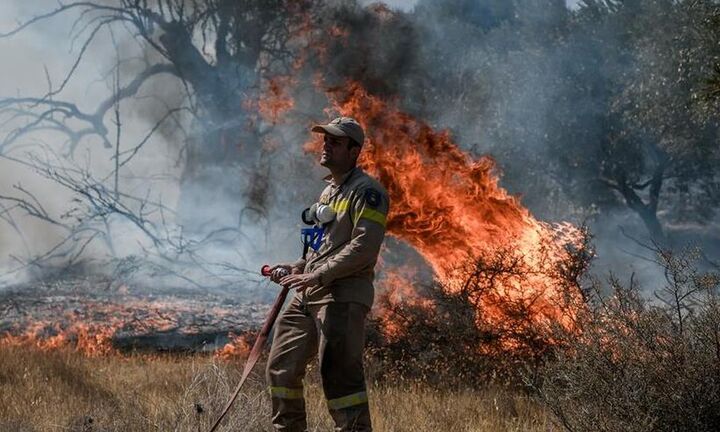 Πολύ υψηλός κίνδυνος πυρκαγιάς αύριο για τις Περιφέρειες Βορείου και Νοτίου Αιγαίου
