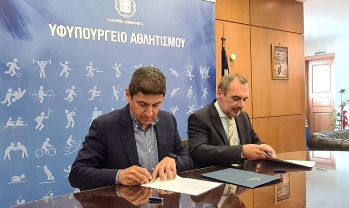 Μνημόνιο συνεργασίας για τον Αθλητισμό και τον Απόδημο Ελληνισμό υπέγραψαν οι Αν. Κατσανιώτης και Λ