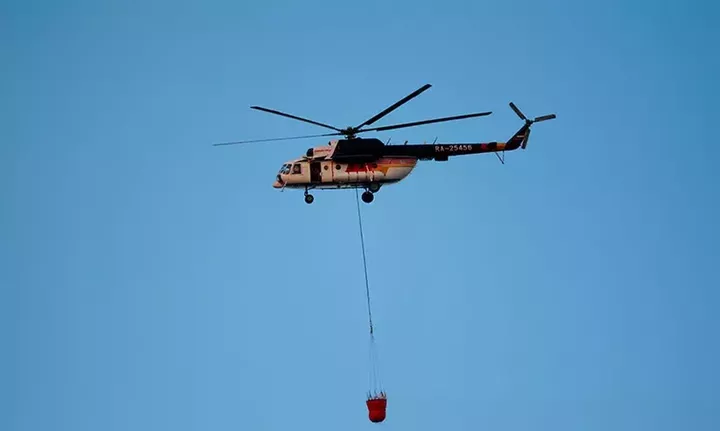 Διασώθηκαν 2 από τα 4 μέλη του πληρώματος του ελικοπτέρου που κατέπεσε στη Σάμο