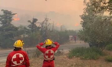 ΔΕΔΔΗΕ: Στο σημείο της πυρκαγιάς τα προβλήματα ηλεκτροδότησης