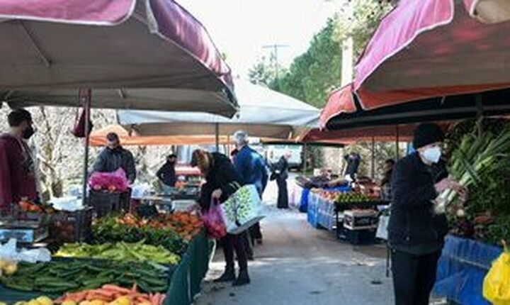 Λαϊκές αγορές: Επεκτείνεται η δυνατότητα τροποποίησης αδειών παραγωγού σε επαγγελματικές