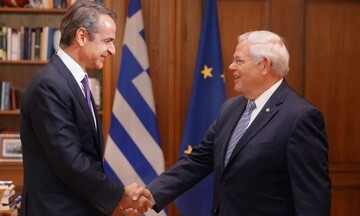 Συνάντηση Μητσοτάκη - Μενέντεζ: «Στο καλύτερο επίπεδο από ποτέ οι ελληνοαμερικανικές σχέσεις»