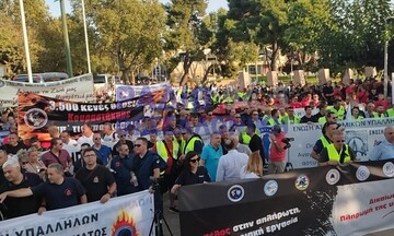  Διαμαρτυρία ενστόλων με αφορμή τα εγκαίνια της 86ης ΔΕΘ