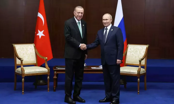 Είδηση «βόμβα» από Ερντογάν: Με τον Πούτιν θα φτιάξουμε κέντρο διανομής φυσικού αερίου στη Θράκη