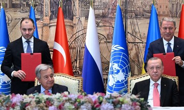 Η Τουρκία ξανά σε ρόλο μεσολαβητή για τα σιτηρία της Ουκρανίας