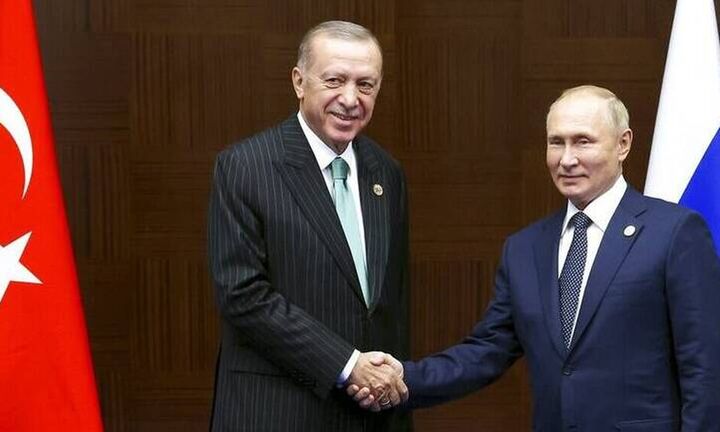 Νέα επικοινωνία Πούτιν - Ερντογάν για τη δημιουργία ενός τουρκικού «κόμβου αερίου»