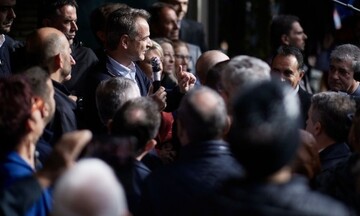 Μητσοτάκης: Το δίλημμα είναι αν θα συνεχίσουμε να πηγαίνουμε μπροστά ή θα γυρίσουμε πίσω