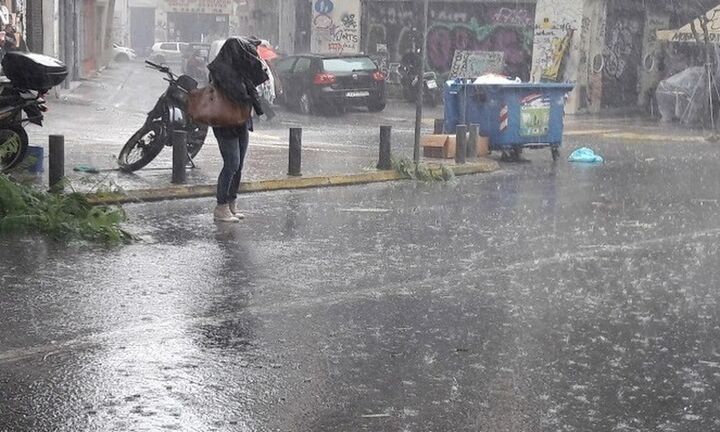 Ισχυρές βροχές και καταιγίδες και σήμερα - Πότε εξασθενούν τα έντονα φαινόμενα