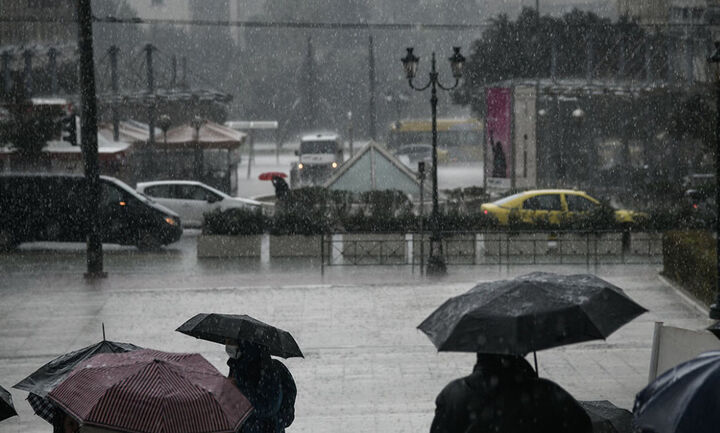 Καιρός: Ισχυρές βροχές, καταιγίδες και χιονοπτώσεις την Πέμπτη στο μεγαλύτερο μέρος της χώρας