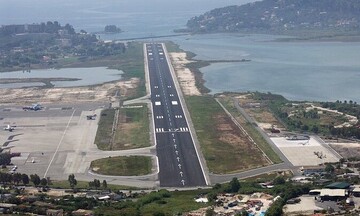 Fraport: Aνακατασκευή διαδρόμου στο Αεροδρόμιο της Κέρκυρας