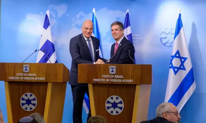 Ν. Δένδιας: Σαφής δήλωση του Ισραήλ υπέρ της κυριαρχίας και της εδαφικής ακεραιότητας της Ελλάδας