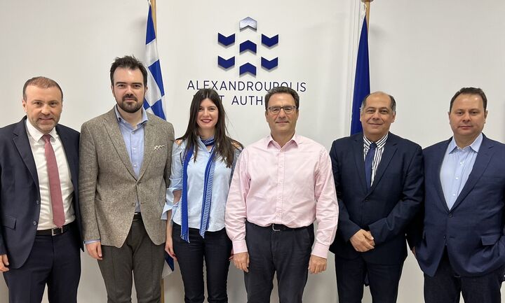 ΤΑΙΠΕΔ: Επίσκεψη του Διευθύνοντος Συμβούλου κ στον Οργανισμό Λιμένος Αλεξανδρούπολης