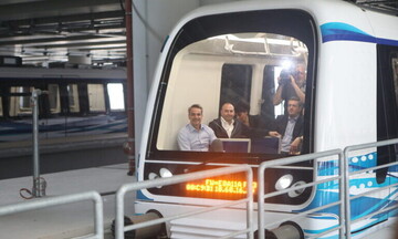 Επιβάτης στην πρώτη δοκιμαστική λειτουργία του Μετρό στη Θεσσαλονίκη ο Κυρ. Μητσοτάκης  