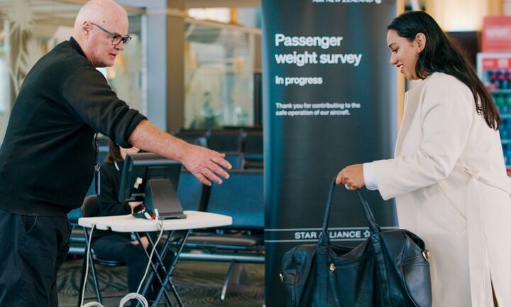 Air New Zealand: Και τώρα... ζυγίζει και τους επιβάτες πριν επιβιβαστούν σε διεθνείς πτήσεις