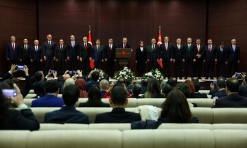 Τουρκία: Το νέο υπουργικό συμβούλιο του Ερντογάν - Εκτός Τσαβούσογλου, Ακάρ, Σοϊλού