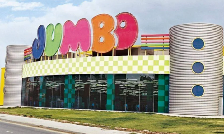 Jumbo: Aύξηση των πωλήσεων 8% τον Αύγουστο και 18% το οκτάμηνο  