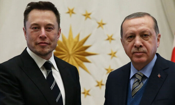 Ο Ερντογάν ζήτησε από τον Elon Musk να φτιάξει εργοστάσιο της Tesla στην Τουρκία