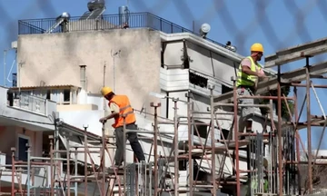 ΕΛΣΤΑΤ: Αύξηση 13,0% στις οικοδομικές άδειες τον Ιούνιο