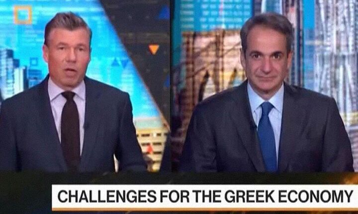 Μητσοτάκης στο Bloomberg: Μπορούμε να διατηρήσουμε τους ρυθμούς ανάπτυξης και τα επόμενα χρόνια