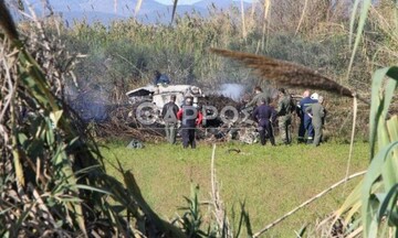 Πτώση εκπαιδευτικού αεροσκάφους στην Καλαμάτα: Νεκρός ο πιλότος