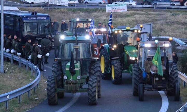 Τα έκτακτα μέτρα από την Τροχαία για την κάθοδο των τρακτέρ στην Αθήνα – Ποιοι δρόμοι θα κλείσουν