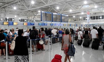 Aυξήθηκε 13% η επιβατική κίνηση στα αεροδρόμια της χώρας το διάστημα Ιανουαρίου-Μαΐου
