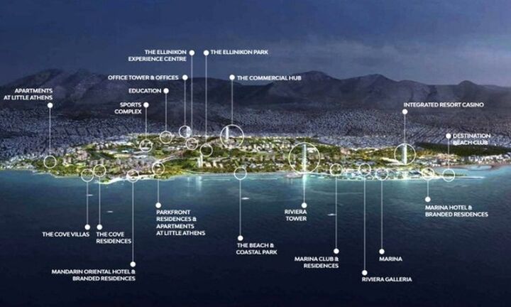 Ελληνικό: Η πρόοδος στα επιμέρους έργα – Θα ξεπεράσουν τα 900 εκατ. ευρώ oι εισπράξεις από πωλήσεις