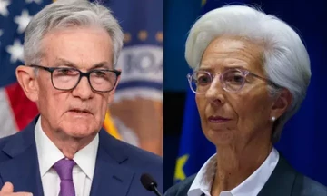 Με διαφορετικές ταχύτητες στη μείωση των επιτοκίων ΕΚΤ και Fed το 2025