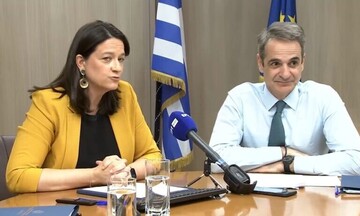 Κ. Μητσοτάκης από το υπουργείο Εργασίας: Στηρίζουμε το διαθέσιμο εισόδημα όλων των συμπολιτών μας