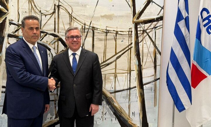 Στα κεντρικά της Chevron στο Χιούστον ο Παπασταύρου - Τι συζήτησαν