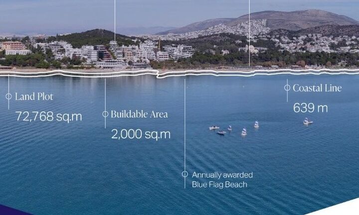 Σημαντικό επενδυτικό ενδιαφέρον για τη μακροχρόνια μίσθωση της "Ακτής Βουλιαγμένης"