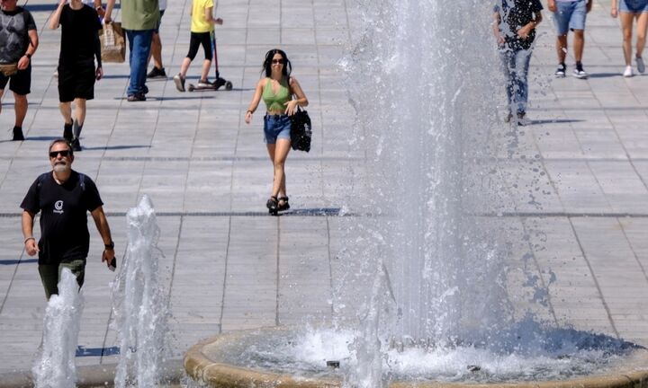 Εκτακτο δελτίο επιδείνωσης καιρού από την ΕΜΥ για τον καύσωνα - Πάνω από 40°C μέχρι και την Τετάρτη