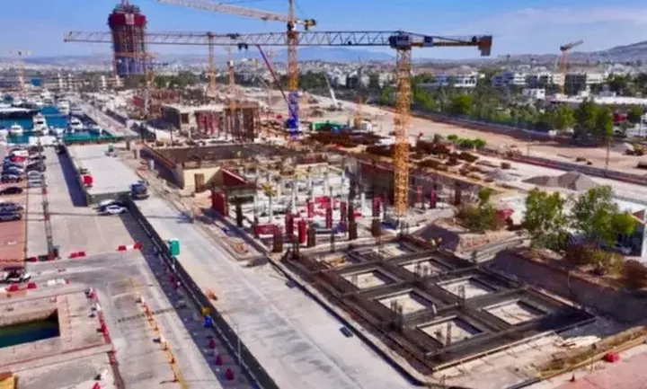 LAMDA: 40 ενεργά εργοτάξια, 2.500 εργαζόμενοι και 18 κύριοι εργολάβοι στο έργο του Ελληνικού
