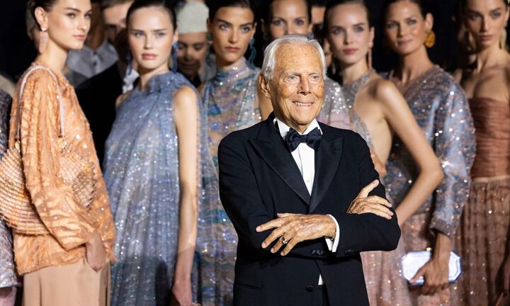 Πέθανε ο κορυφαίος σχεδιαστής μόδας Giorgio Armani σε ηλικία 91 ετών