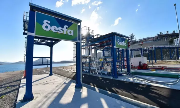 ΔΕΣΦΑ: Επταπλάσιες οι εξαγωγές φυσικού αερίου το εννεάμηνο