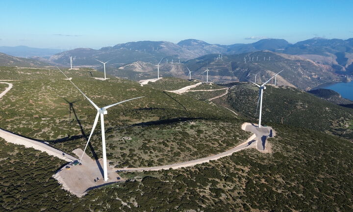 ΔΕΗ: Ολοκληρώθηκε η κατασκευή αιολικού πάρκου 36 MW στη Φωκίδα