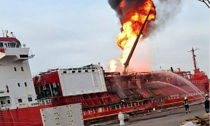 Τουρκικό πλοίο με LPG δέχτηκε επίθεση από ρωσικό drone στην Οδησσό - Κινδυνεύει χωριό στη Ρουμανία