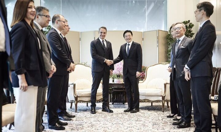 Συνάντηση Μητσοτάκη με τον πρωθυπουργό της Σιγκαπούρης - Τι συζητήθηκε