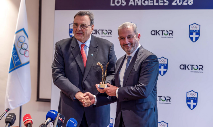 Όμιλος AKTOR: Χρυσός Χορηγός της ΕΟΕ έως τους Ολυμπιακούς Αγώνες Los Angeles