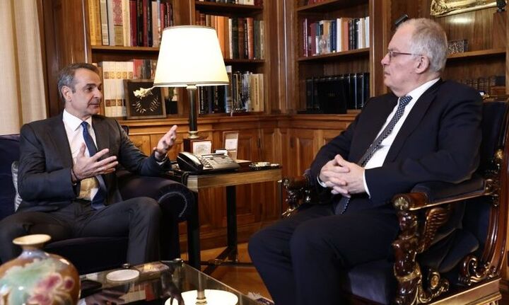 Κ. Μητσοτάκης σε Τασούλα: Πιστεύω ότι οι αγρότες θα απομακρυνθούν σύντομα από τα μπλόκα